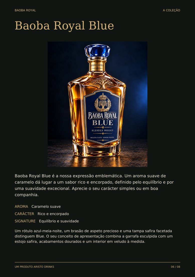 Página do catálogo 6: Baoba Royal Blue